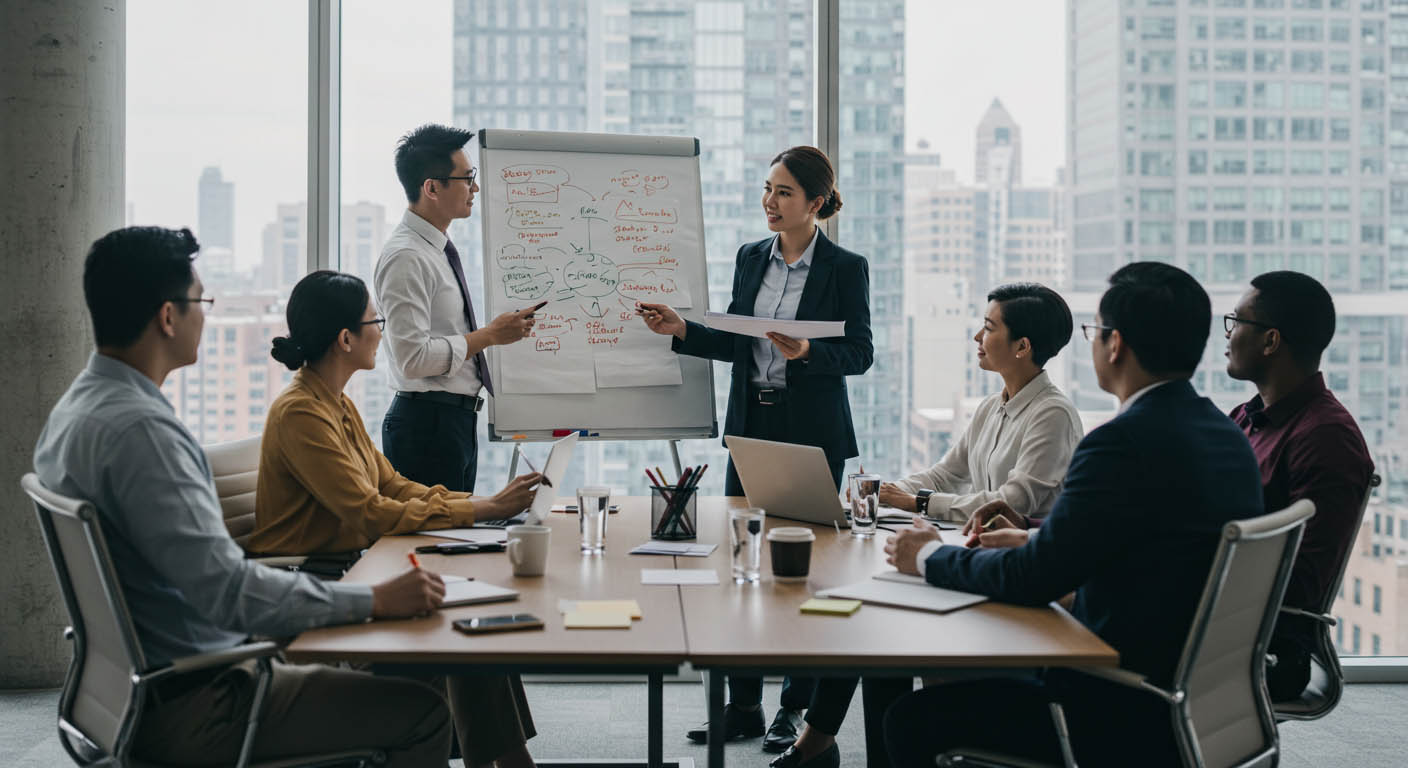 Business strategy session